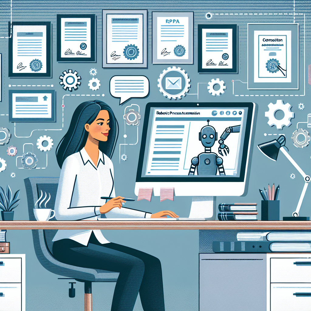 Professional upskilling with RPA micro-credentials